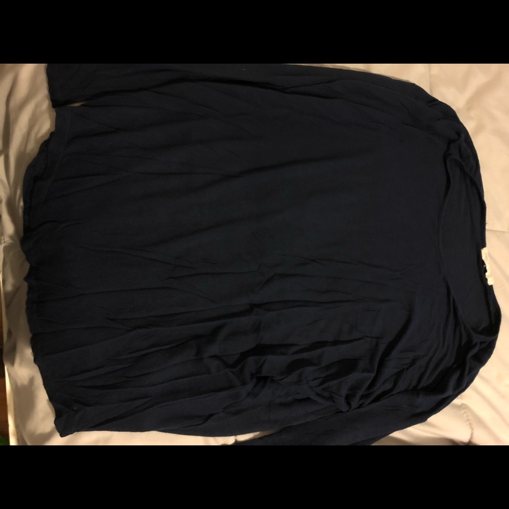 Baggy navy blue long sleeve
